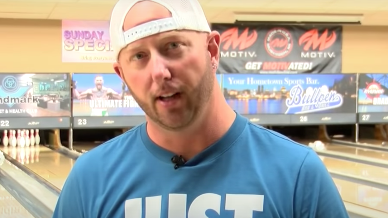 <p>John Hinke Sr’s son John Jr scored a perfect 300 with a bowling ball with his father’s ashes in it</p>