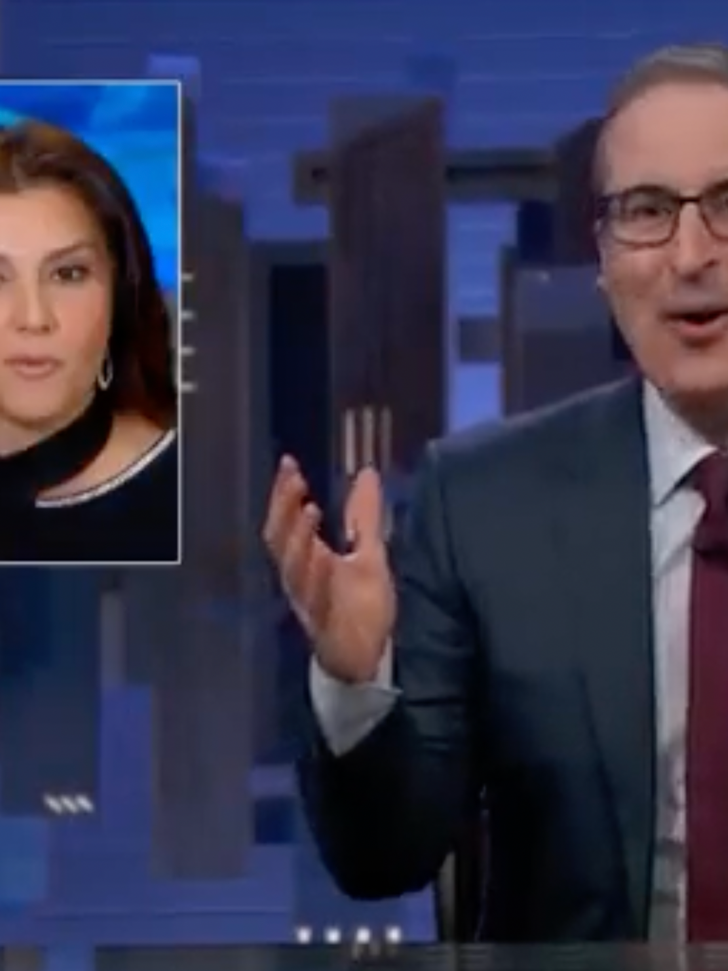 John Oliver asks Fox News host: 'What the f*** is wrong with you?'