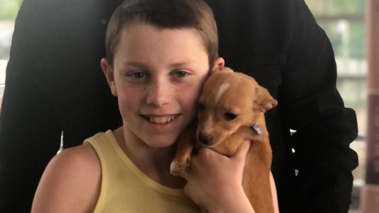 John Travolta spotted shopping in a Morrisons in Norfolk