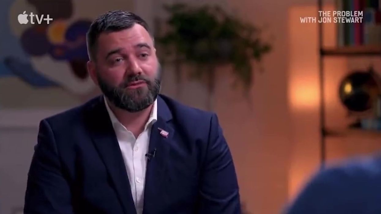 Jon Stewart takes down anti-drag queen senator with a single question