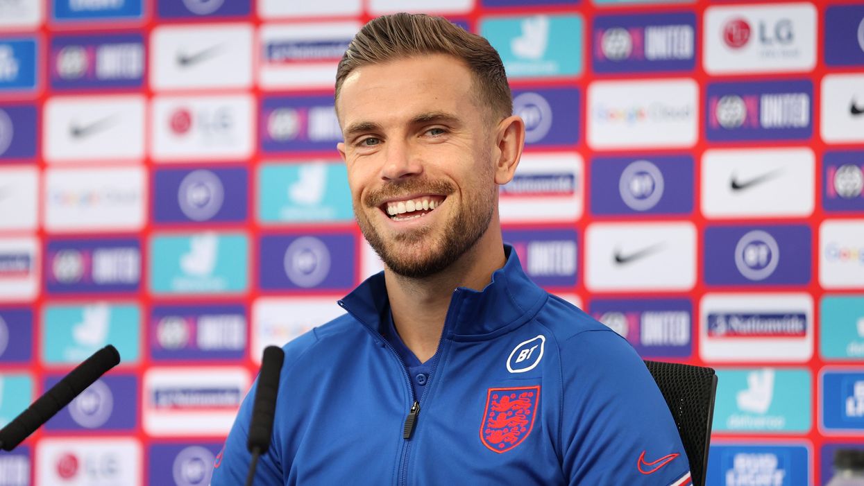 <p>Jordan Henderson sent a supportive message to non-binary England fan Joe White</p>