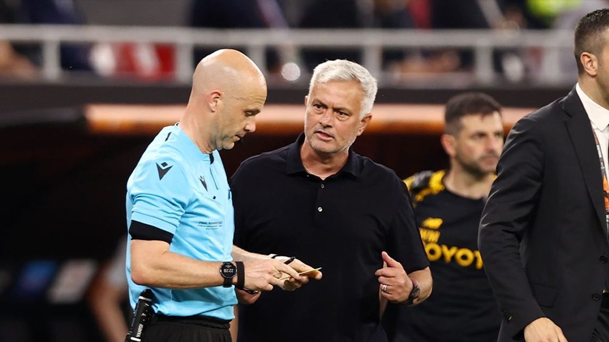Furious Mourinho confronts referee in cark park after Europa League final defeat