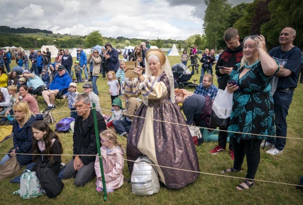 Jousting tournament at Linlithgow Palace