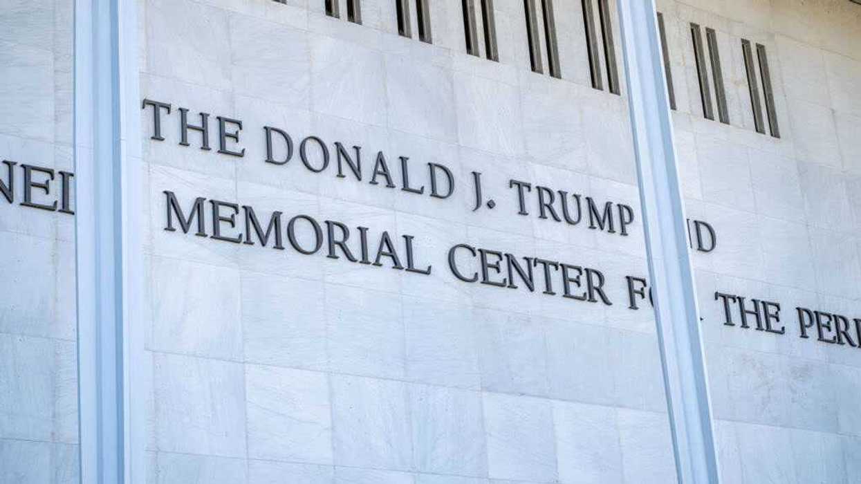 ‘Poetic justice’: Rainbow appears as Trump’s name is removed from Kennedy Center