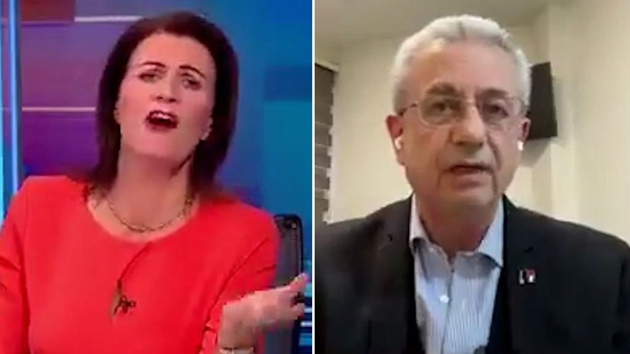 Julia Hartley-Brewer yells at Palestinian MP during 'shocking' interview