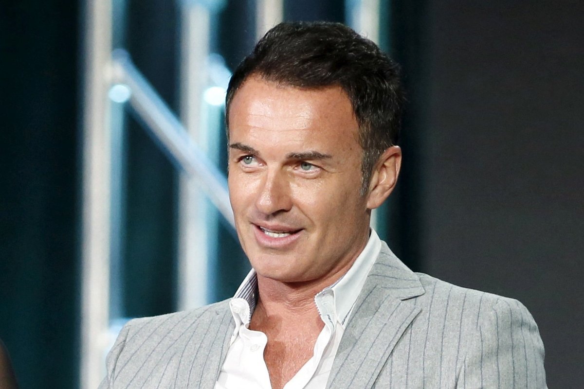 Julian McMahon participates in a panel for the Syfy network series "Hunters" during the Television Critics Association (TCA) Cable Winter Press Tour in Pasadena, California, January 14, 2016