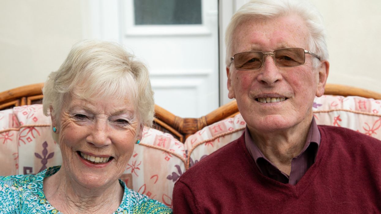 June and Jim Machin have committed their lives to fundraising for the British Heart Foundation (Family handout/PA)