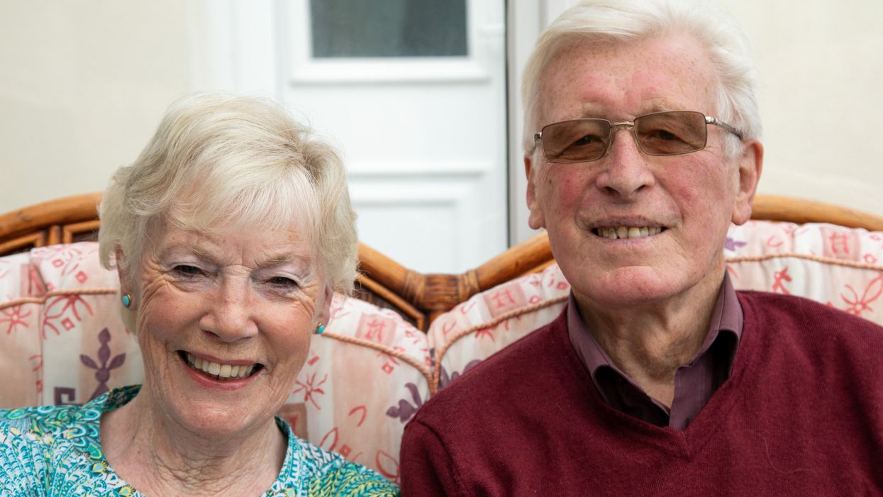 June and Jim Machin have committed their lives to fundraising for the British Heart Foundation (Family handout/PA)
