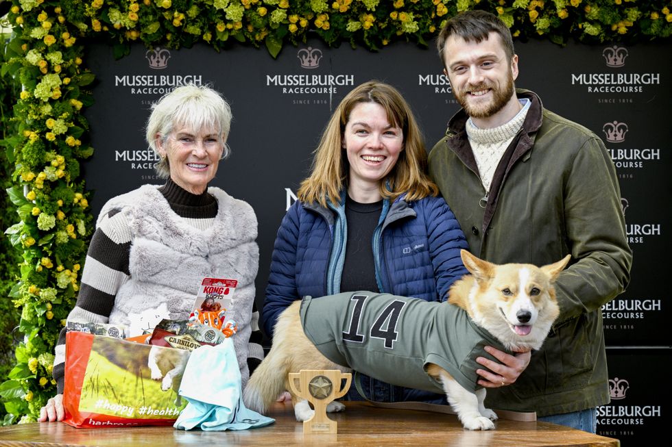 Winner of Corgi Derby all smiles after beating furry competitors