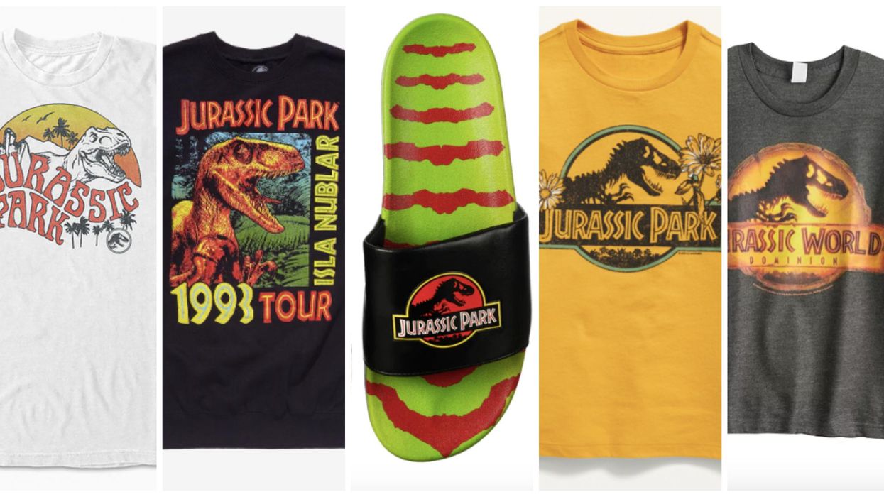This Jurassic Park-inspired apparel ticks off all the right nostalgia boxes