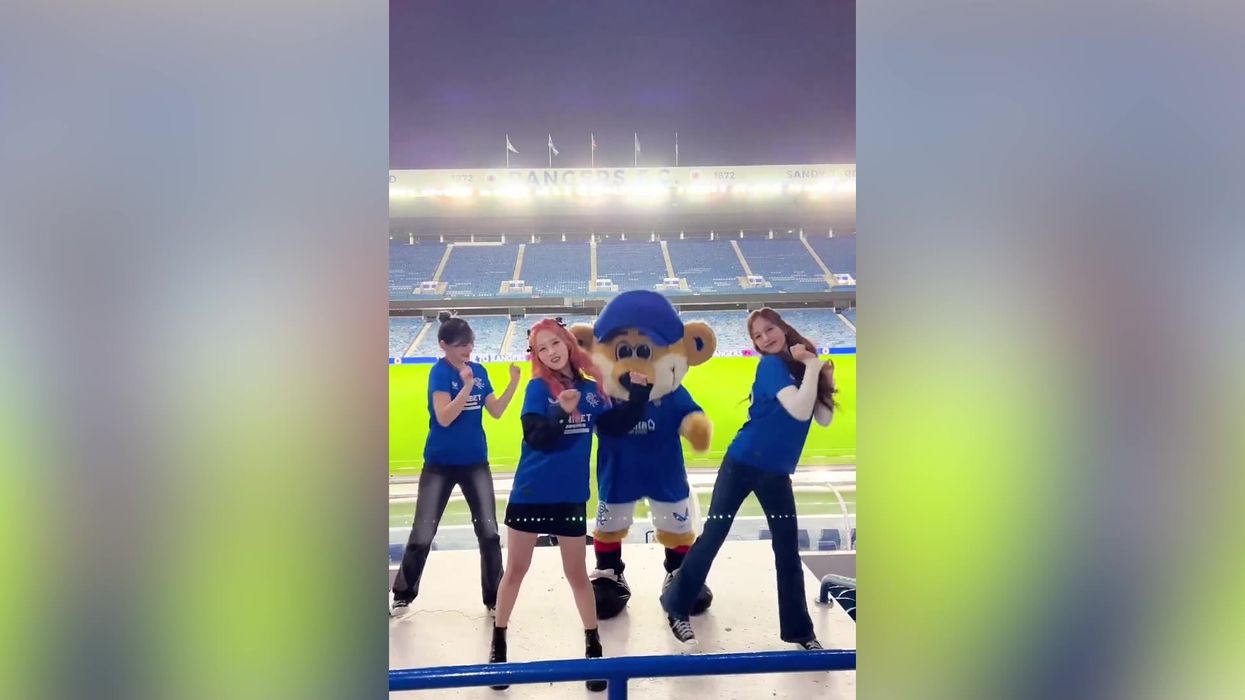 K-pop group STAYC pay a visit to Rangers' Ibrox Stadium after Texas top mix-up