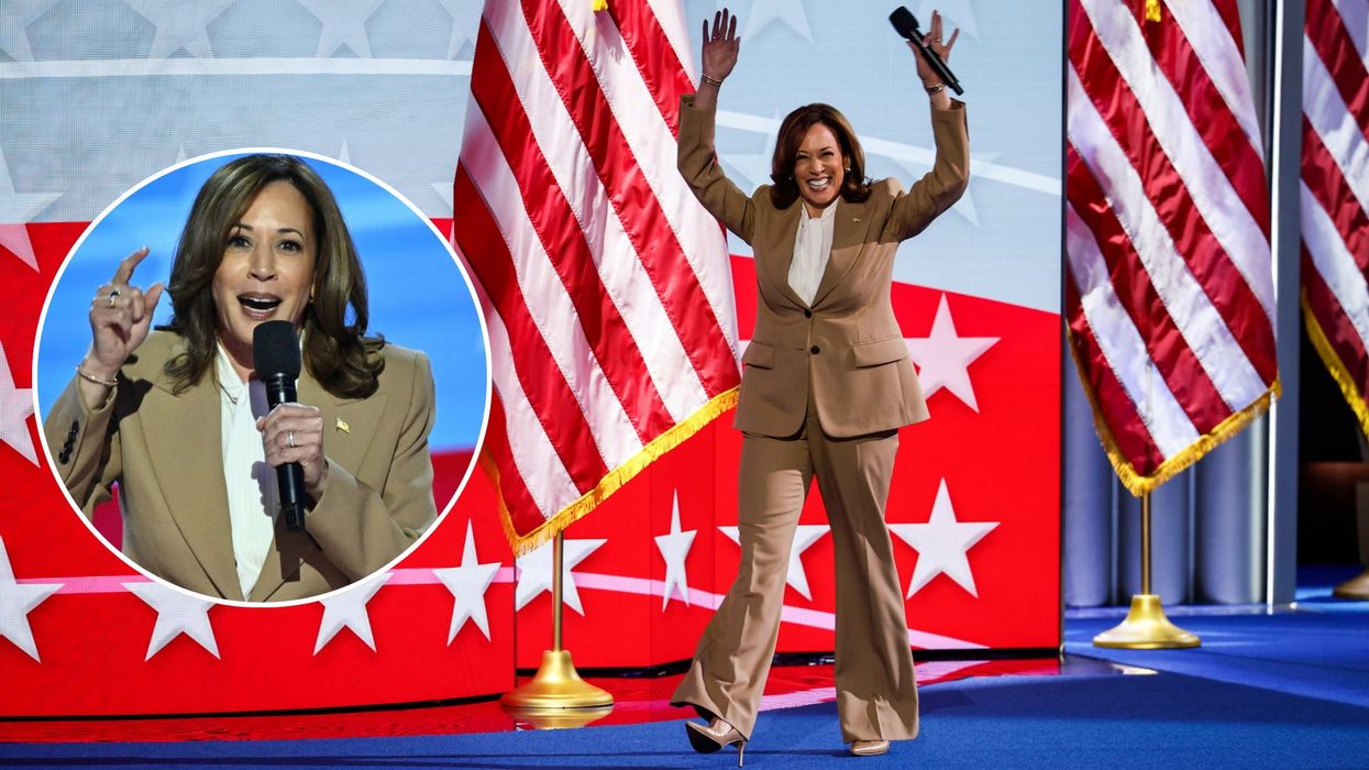 Kamala Harris's husband has perfect three word reaction to her surprise DNC appearance