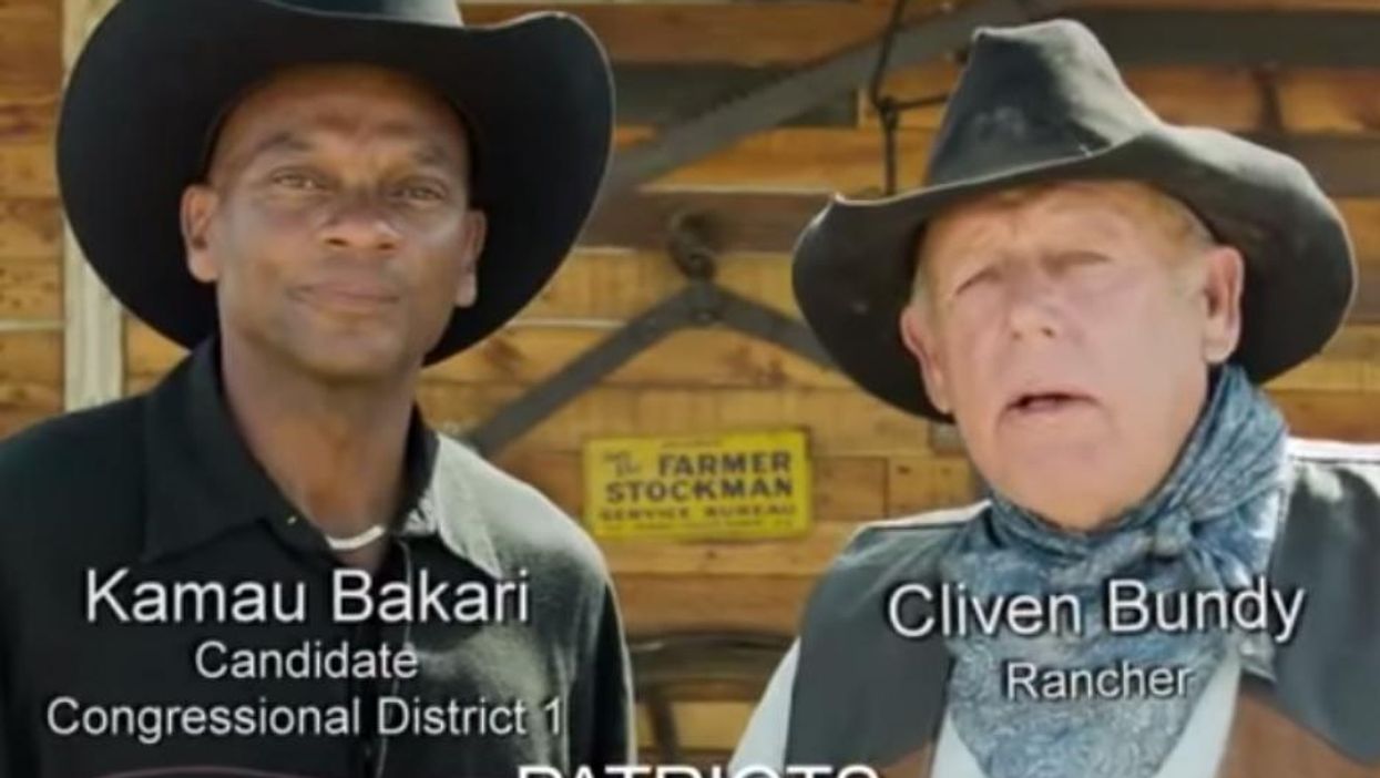 Kamau Bakari and Cliven Bundy