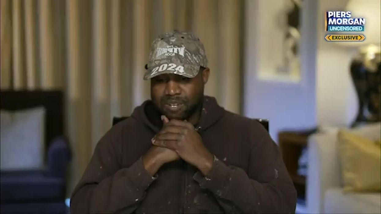 Kanye West tells Piers Morgan he's (partly) sorry over antisemitic post