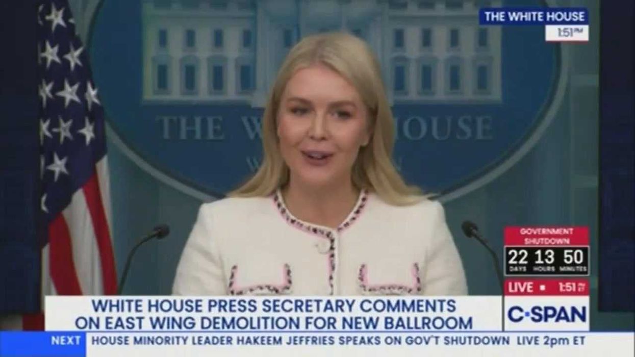 Karoline Leavitt reveals White House ballroom is Trump's 'main priority' and people are furious