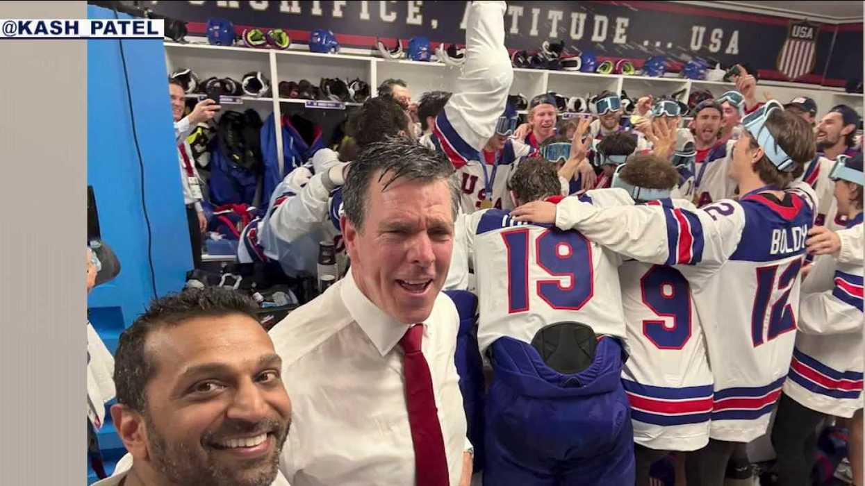 Kash Patel slammed over 'wild' attendance at Olympics ice hockey final and what he did after