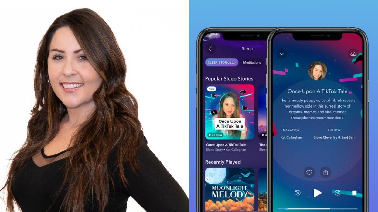 TikTok's text-to-speech 'Jessie' voice Kat Callaghan on her new Calm Sleep Story