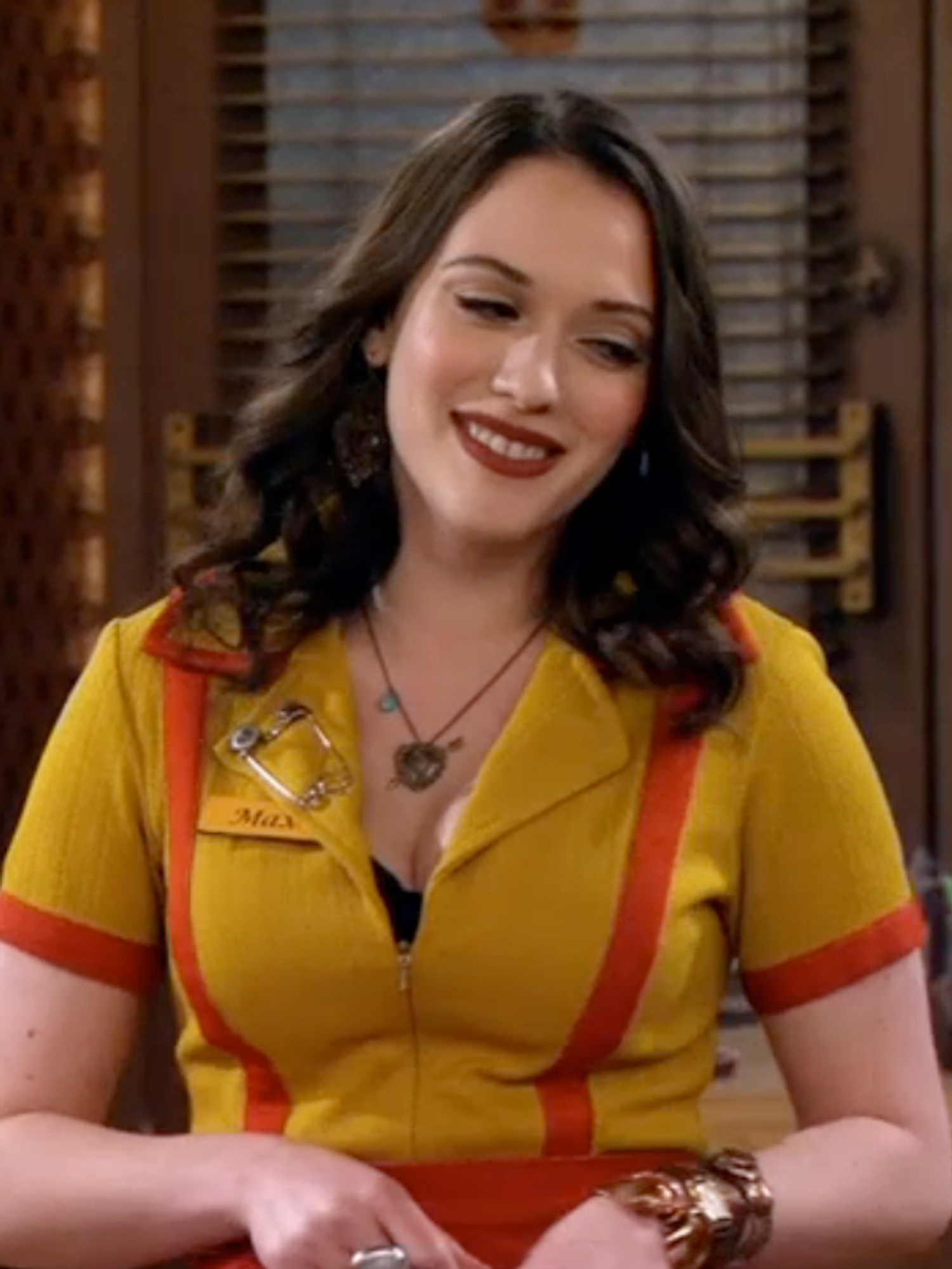 Kat Dennings as Max in 2 Broke Girls
