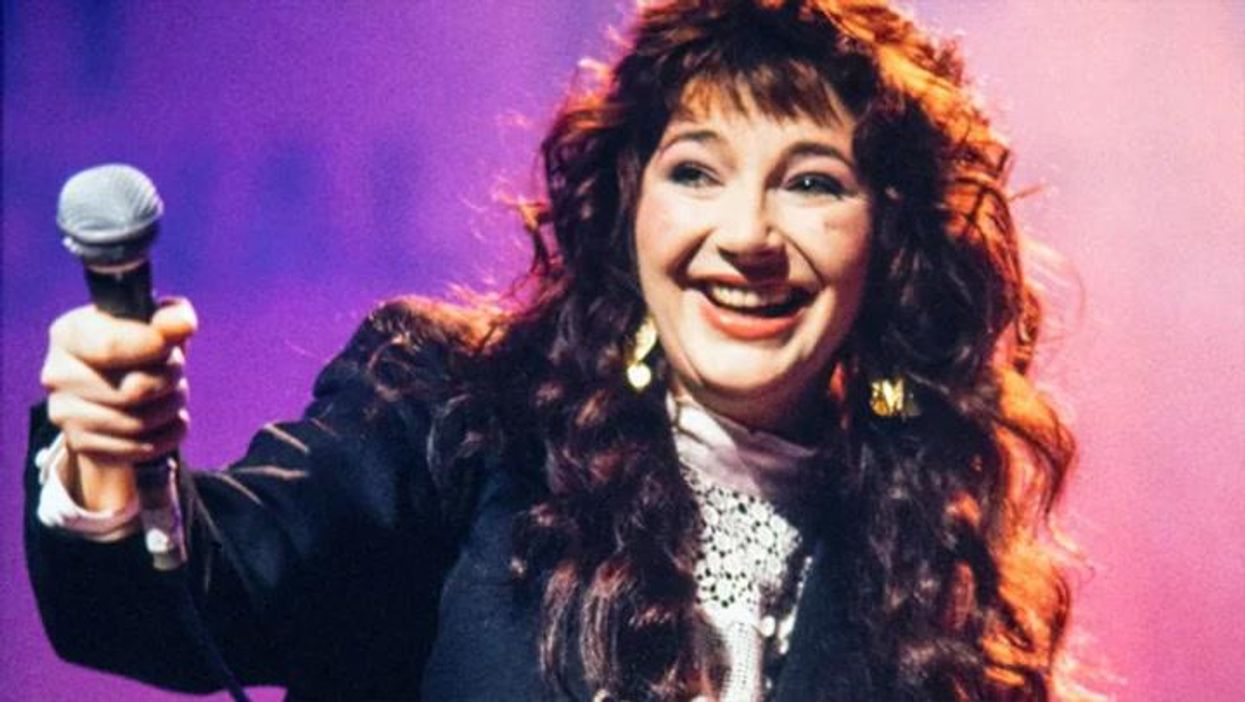 Kate Bush broke 3 records simultaneously when 'Running Up That Hill' reached number 1