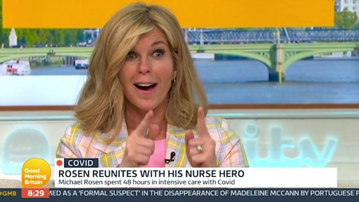 Kate Garraway gets surprise reunion with nurse who cared for her husband in the ICU