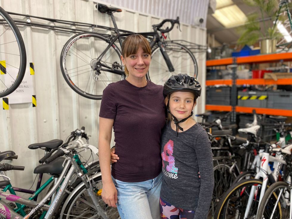 Ukrainian refugees have a ‘taste of their previous life’ thanks to bike charity