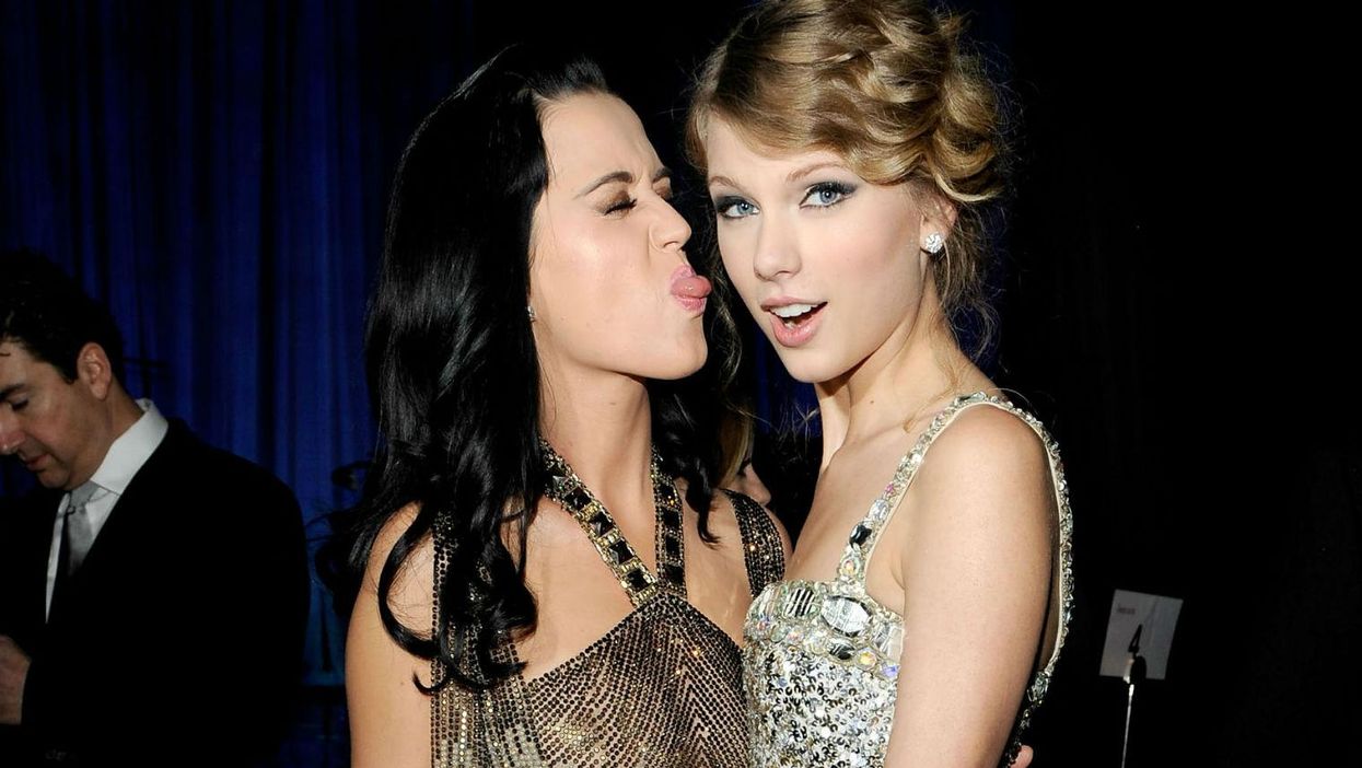 Katy Perry and Taylor Swift in happier times.