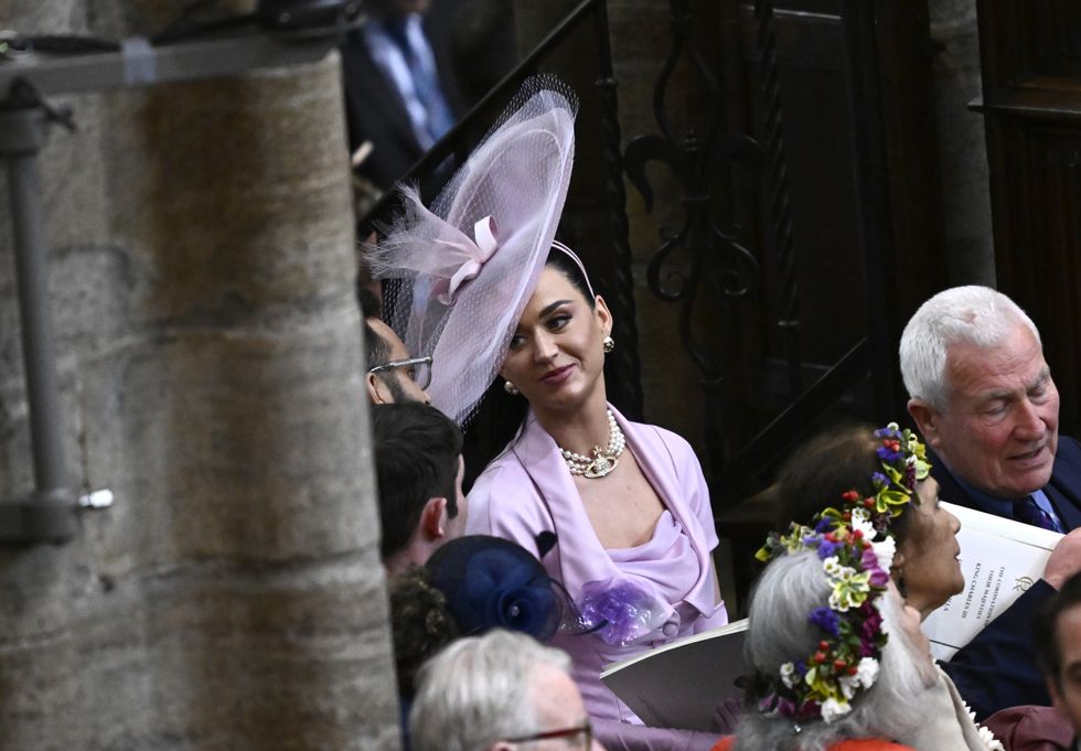 ‘Don’t worry, I found my seat,’ says Katy Perry after viral moment at coronation