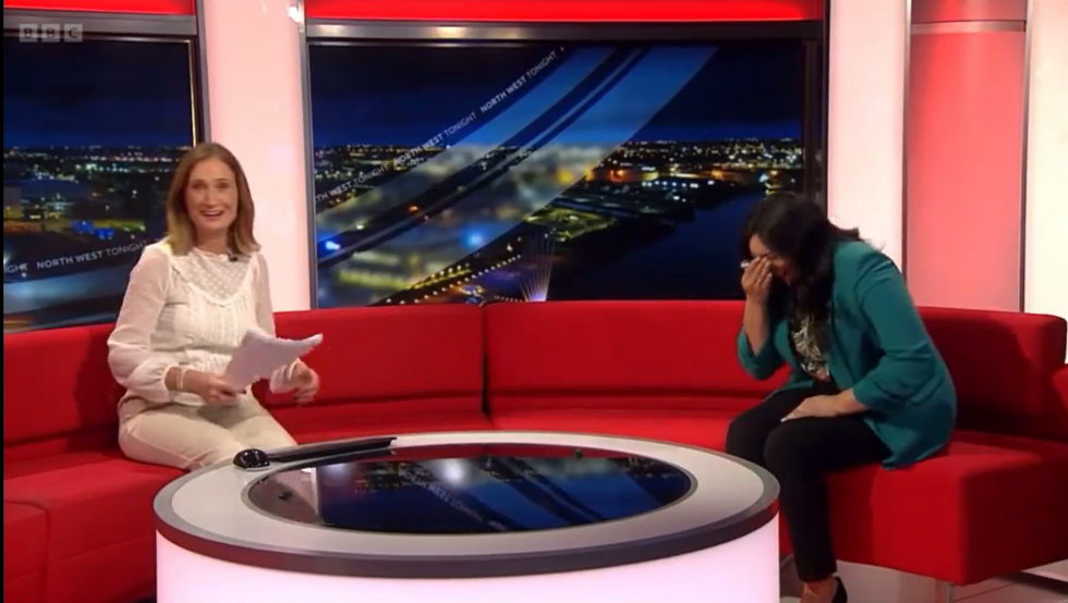 BBC presenter accidentally ruins surprise party in live TV blunder