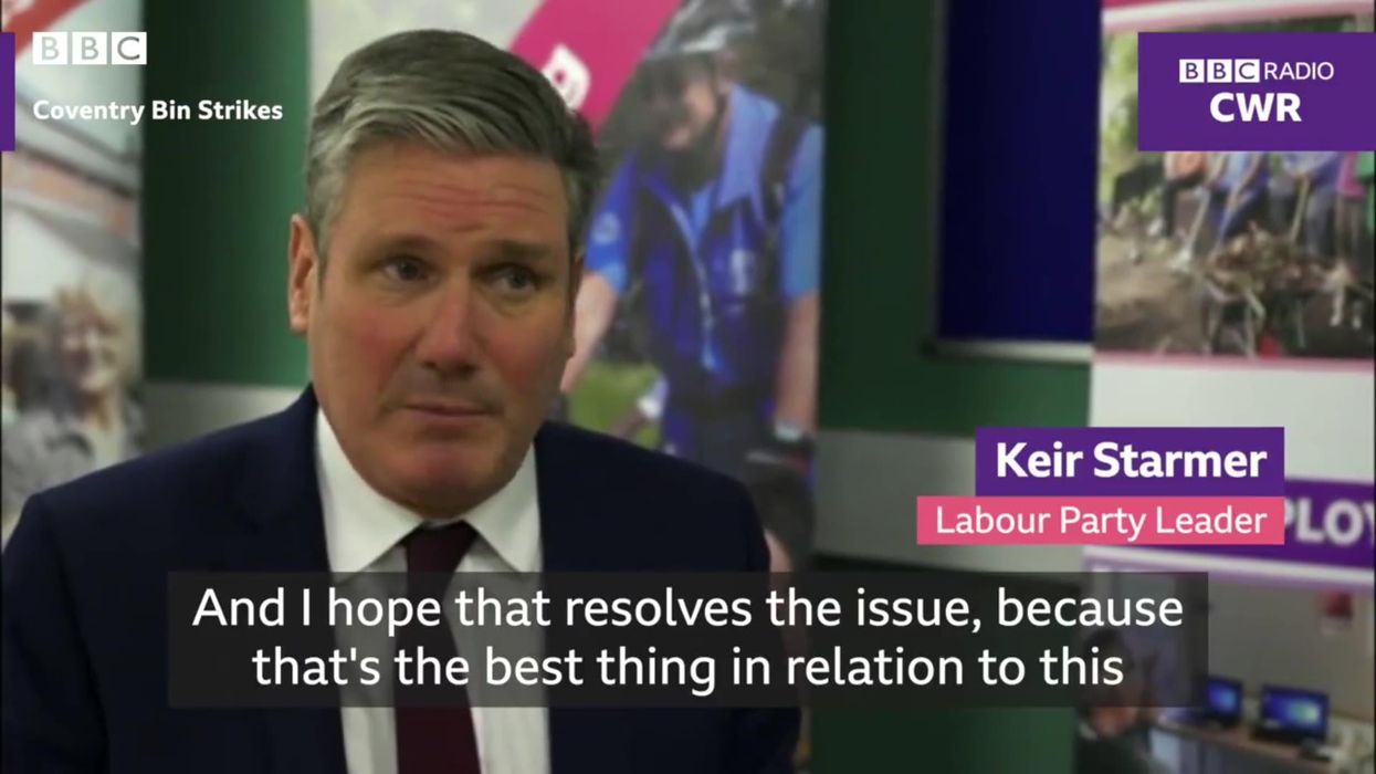 Why are people annoyed with Keir Starmer over the way he said Coventry?