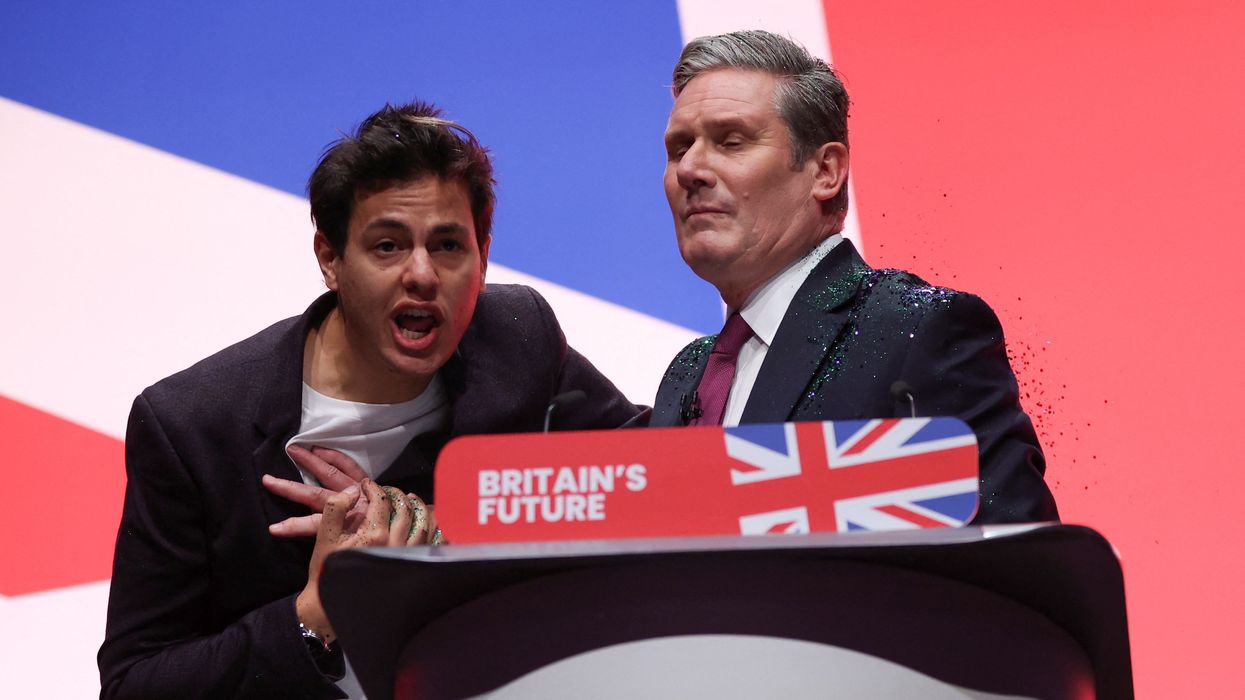 Who are People Demand Democracy, the protest group behind the Keir Starmer stage invasion?