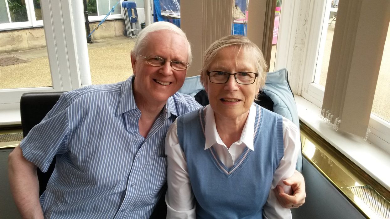 Keith and Val Horncastle on their 50th wedding anniversary (Keith Horncastle)