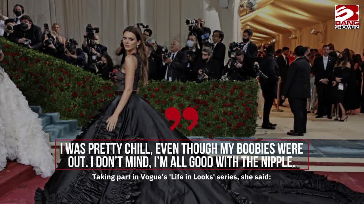 Kendall Jenner peed on her feet on the way to the Met Gala