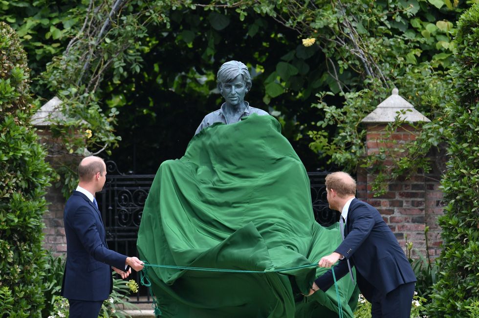 Kensington Palace said the Sunken Garden had been \u201cone of the princess\u2019s favourite locations\u201d when she lived there