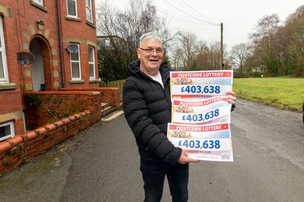 Welsh man becomes biggest Postcode Lottery winner – and his stepfather called it