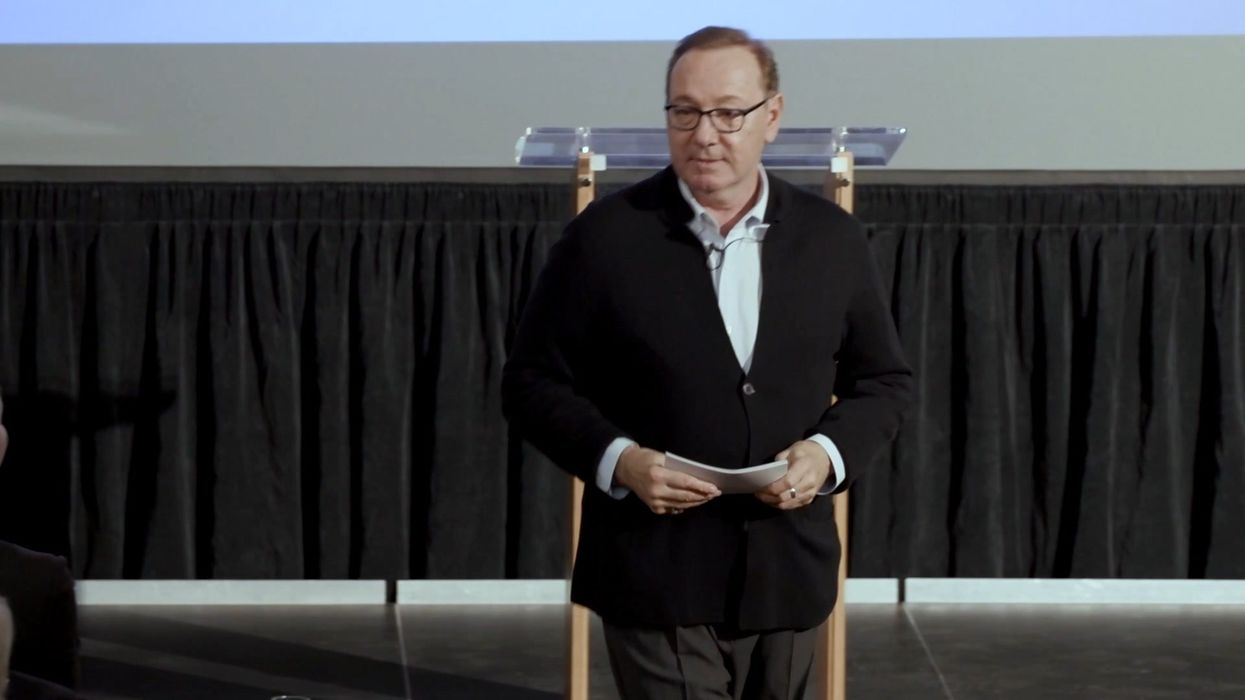 Kevin Spacey receives standing ovation at Oxford lecture on cancel culture