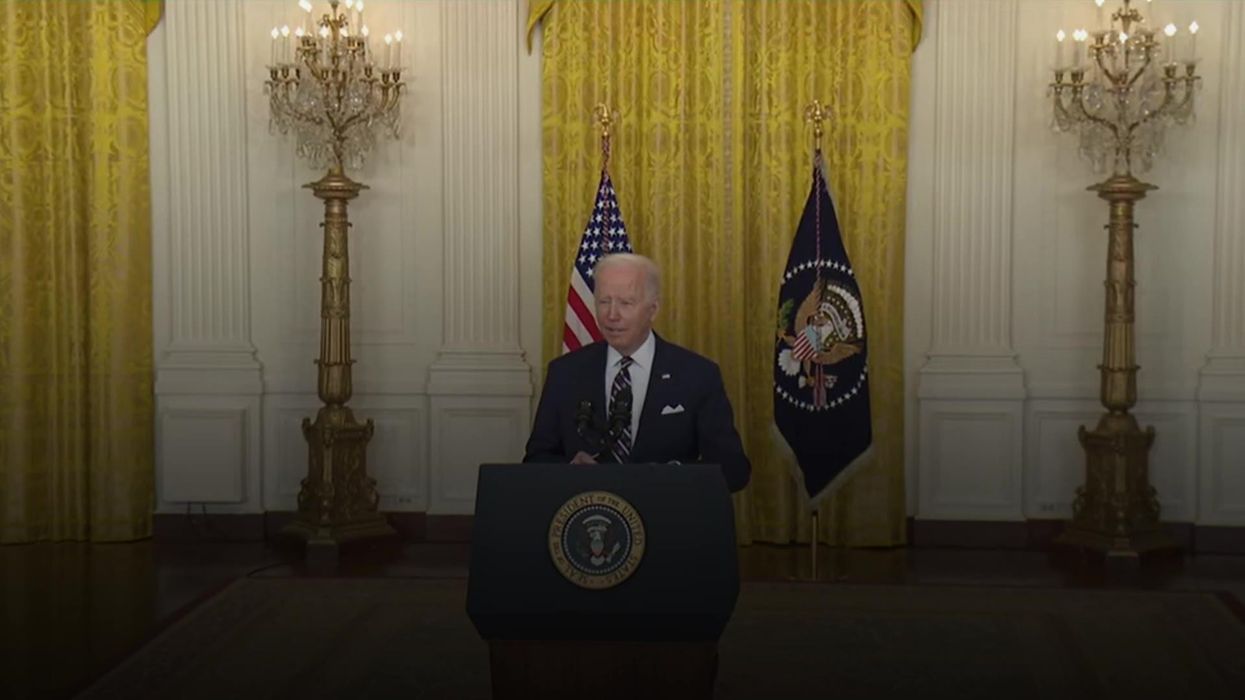 Republicans mocked for criticising the way Joe Biden walks out of a room
