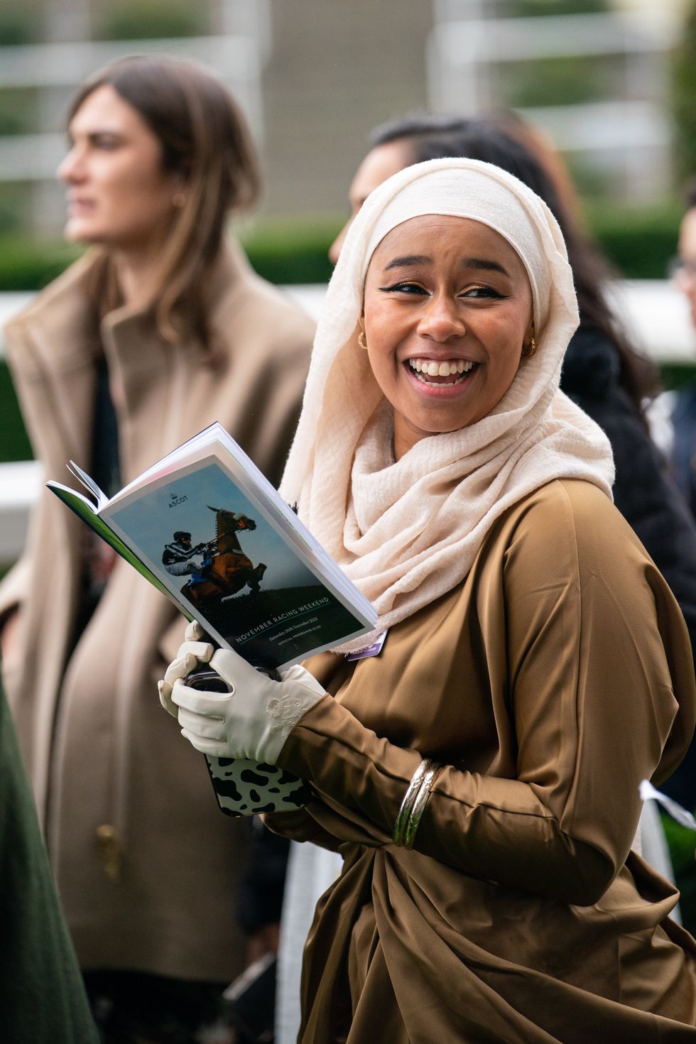 Khadijah Mellah at Ascot (Dominic Lipinski/PA)
