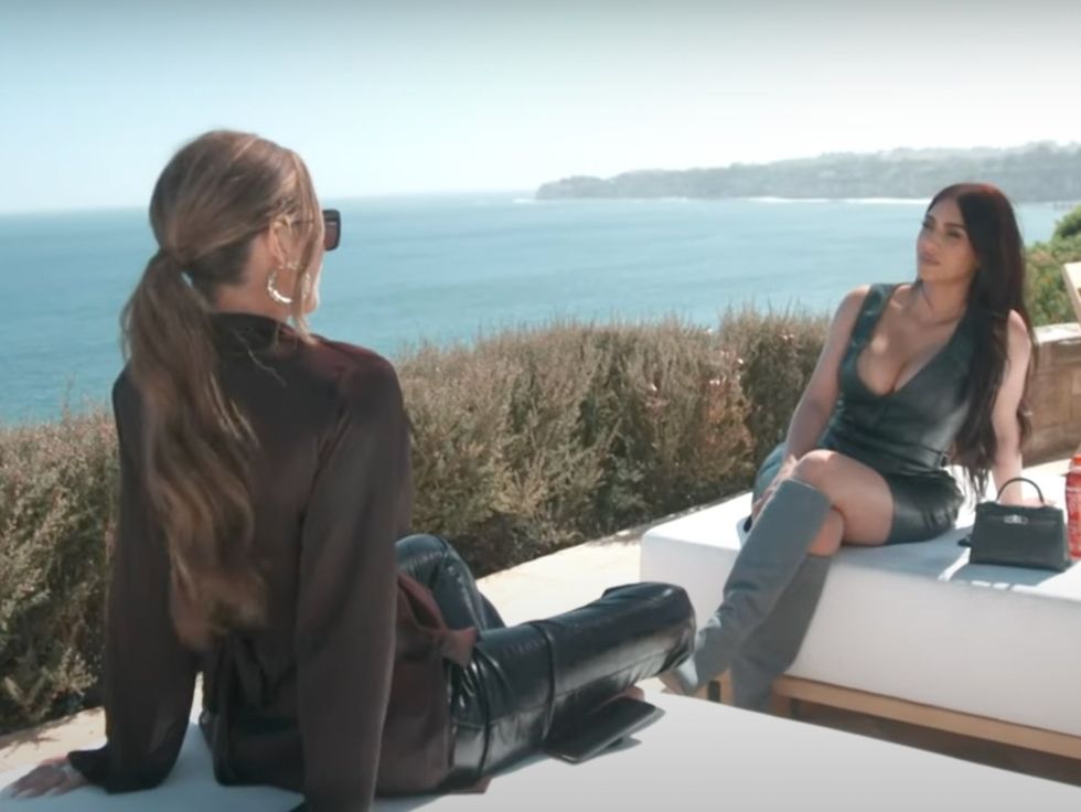 Khloe gives her sister sage advice.