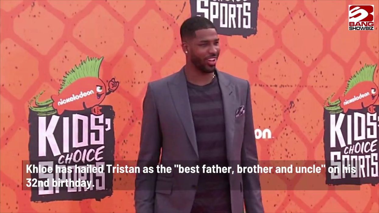 Khloe Kardashian raises eyebrows after calling Tristan Thompson a good father