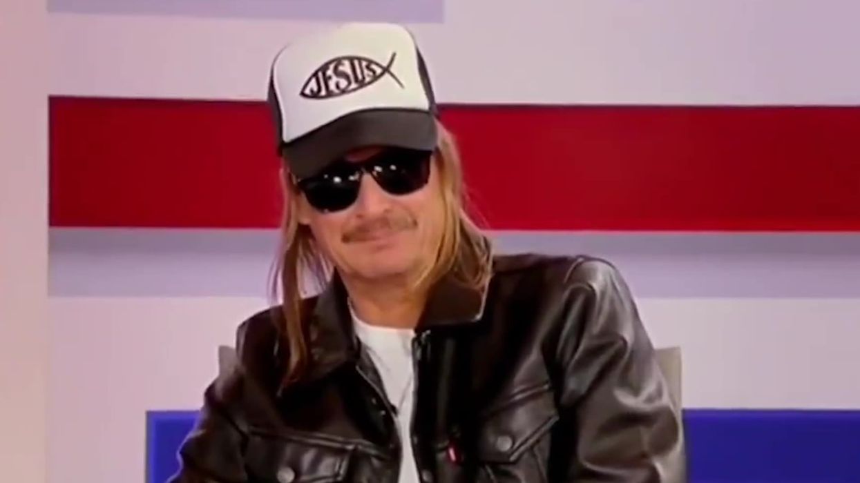 Kid Rock derails interview by 'flirting' with BBC News presenter