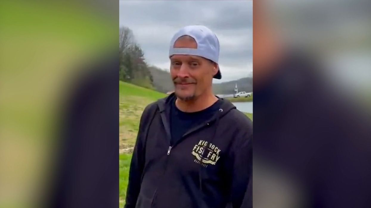 Kid Rock shoots Bud Light cans after beer brand collaborates with transgender influencer