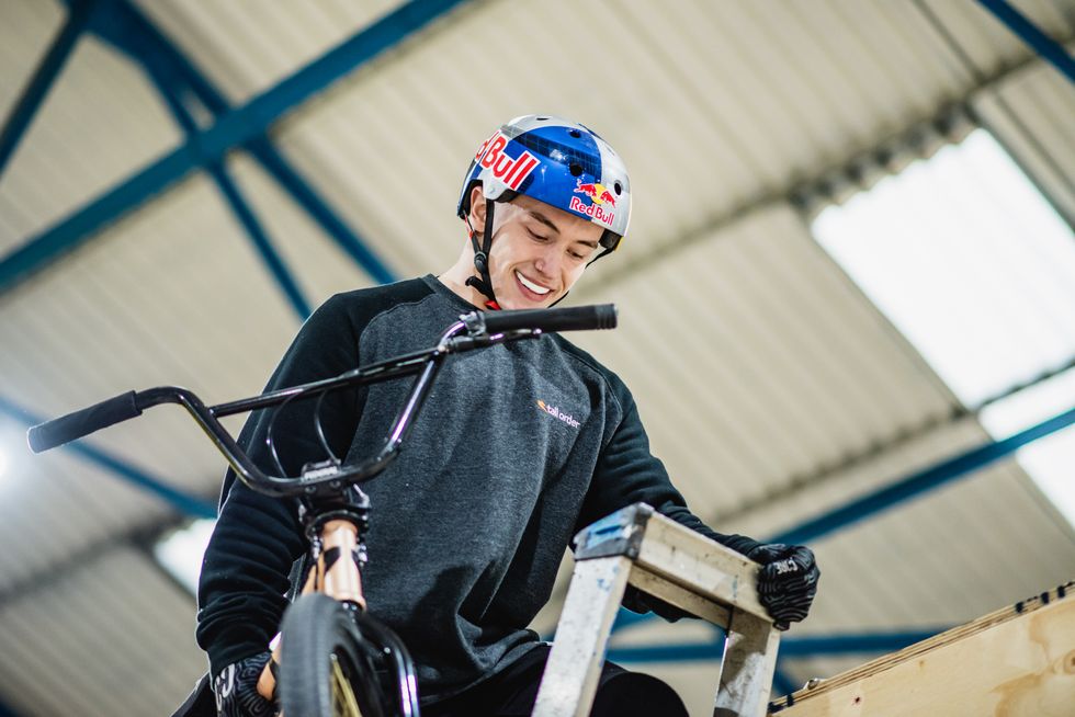 BMX star Kieran Reilly lands world’s first triple flair
