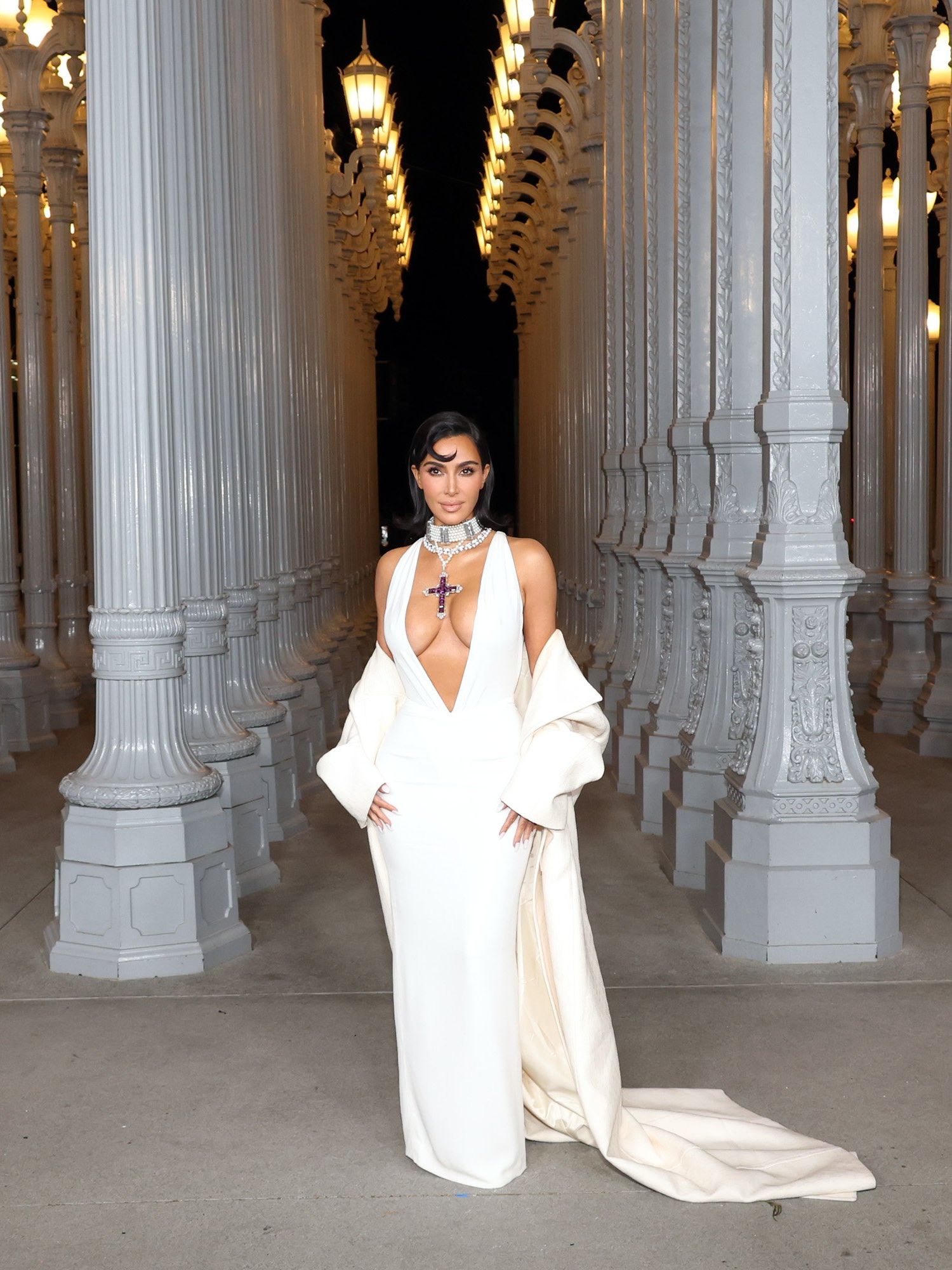 ​Kim Kardashian attends the 2024 LACMA Art+Film Gala at Los Angeles County Museum of Art