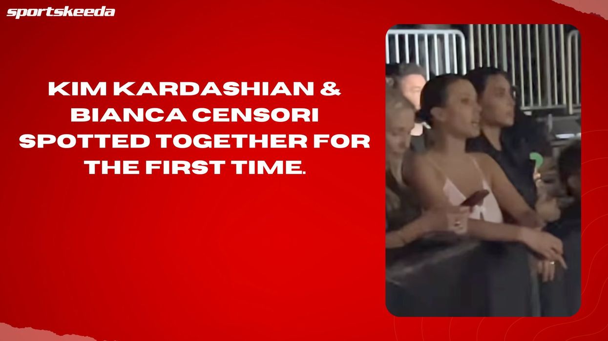 Kim Kardashian and Bianca Censori spotted hugging in rare joint appearance