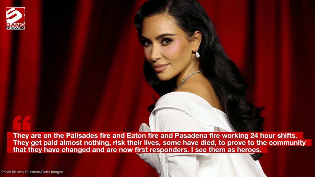 Kim Kardashian praises incarcerated firefighters battling LA wildfires