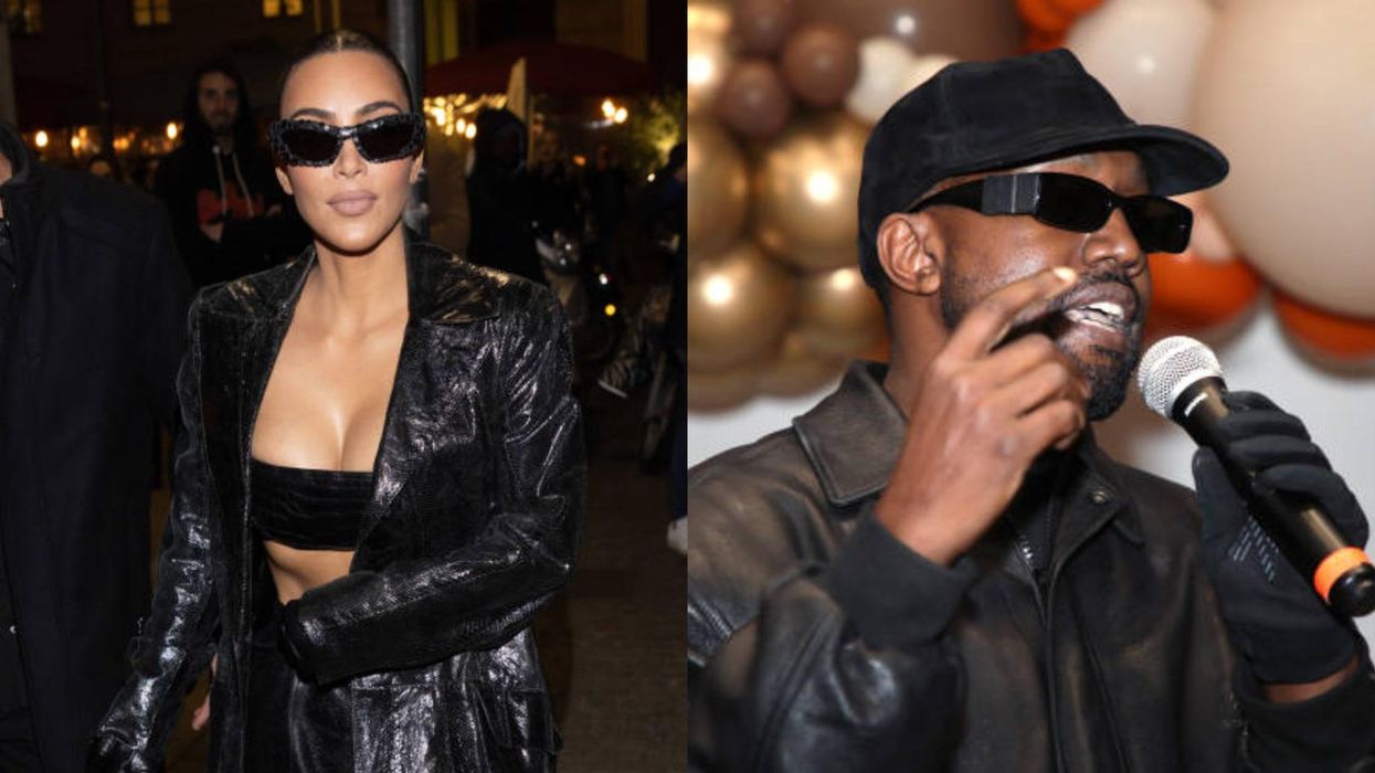 Kim Kardashian fans think they've spotted a NSFW message in her Kanye divorce celebration post