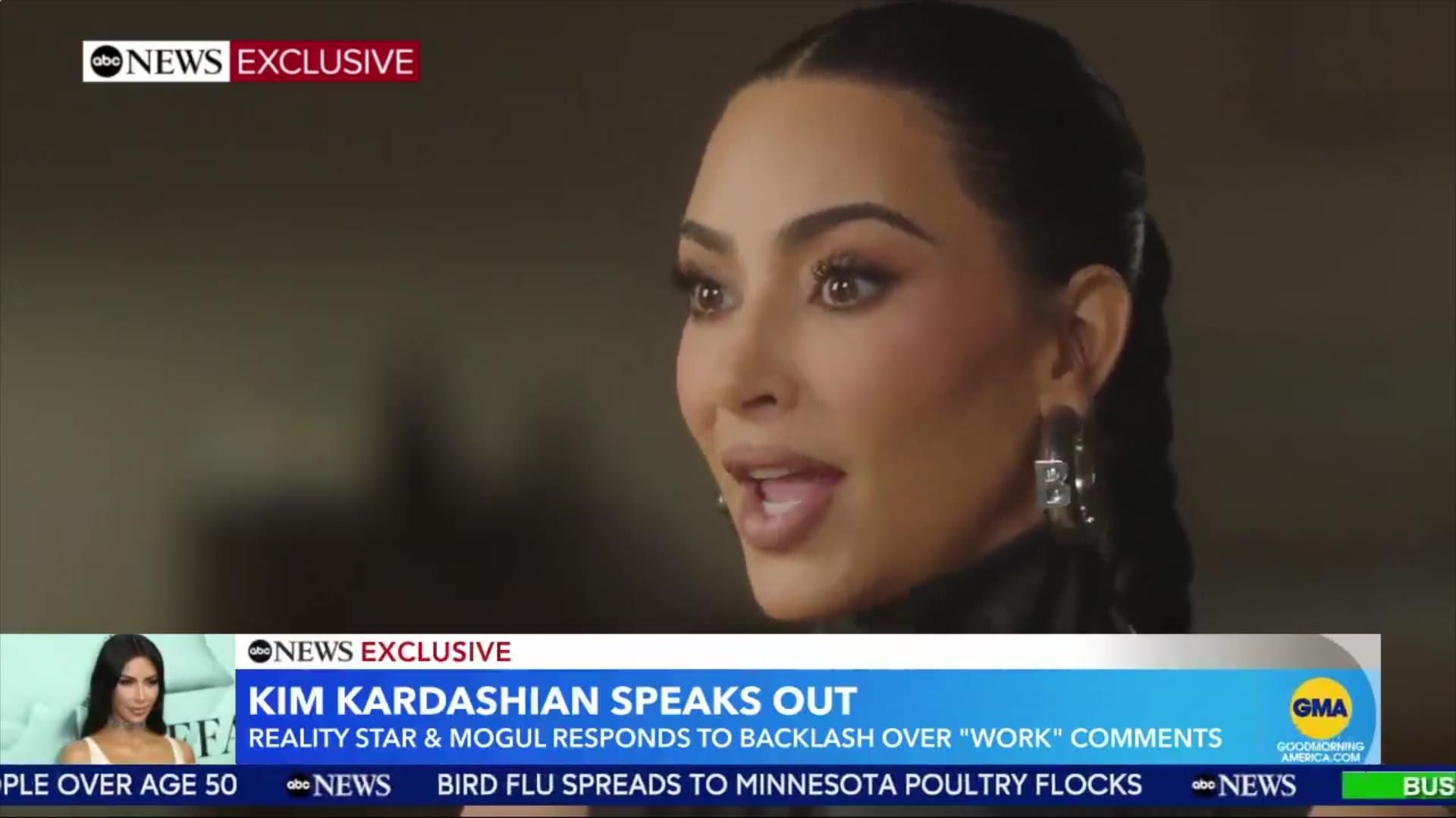 1920px x 1080px - Kim Kardashian apologises for 'get your f****** ass up and work' comments |  indy100