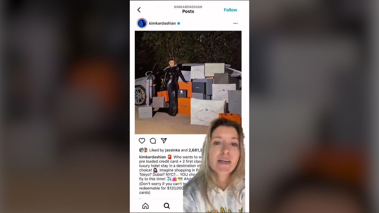 Kim Kardashian's $100,000 giveaway is 'exposed' by TiKToker