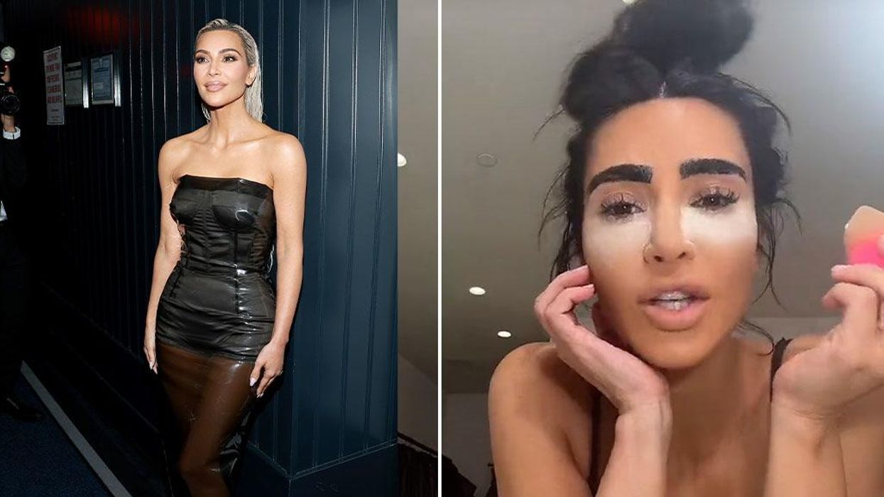 Kim Kardashian reduces fans to tears with bizarre 'chav' makeover