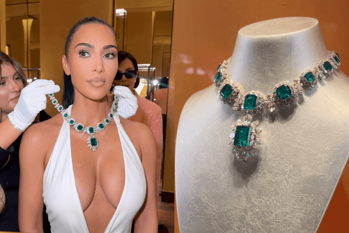Kim Kardashian’s $19 million All’s Fair emerald jewellery has major Hollywood history